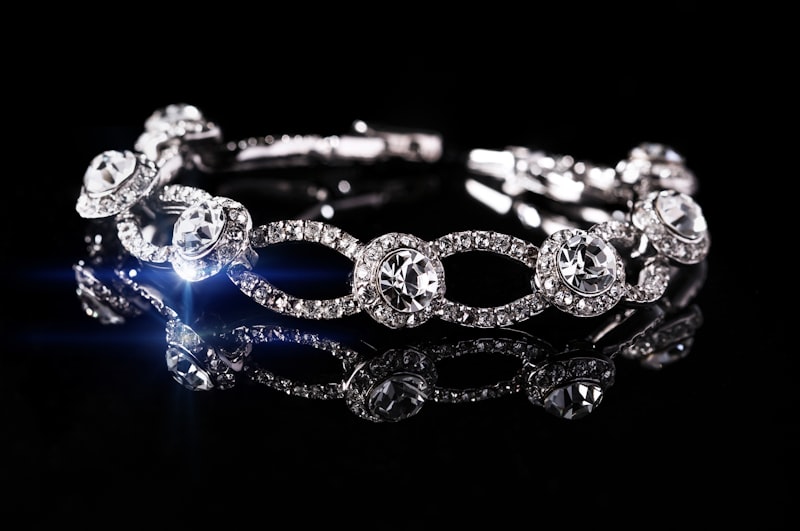 Diamond ring close-up showing brilliance